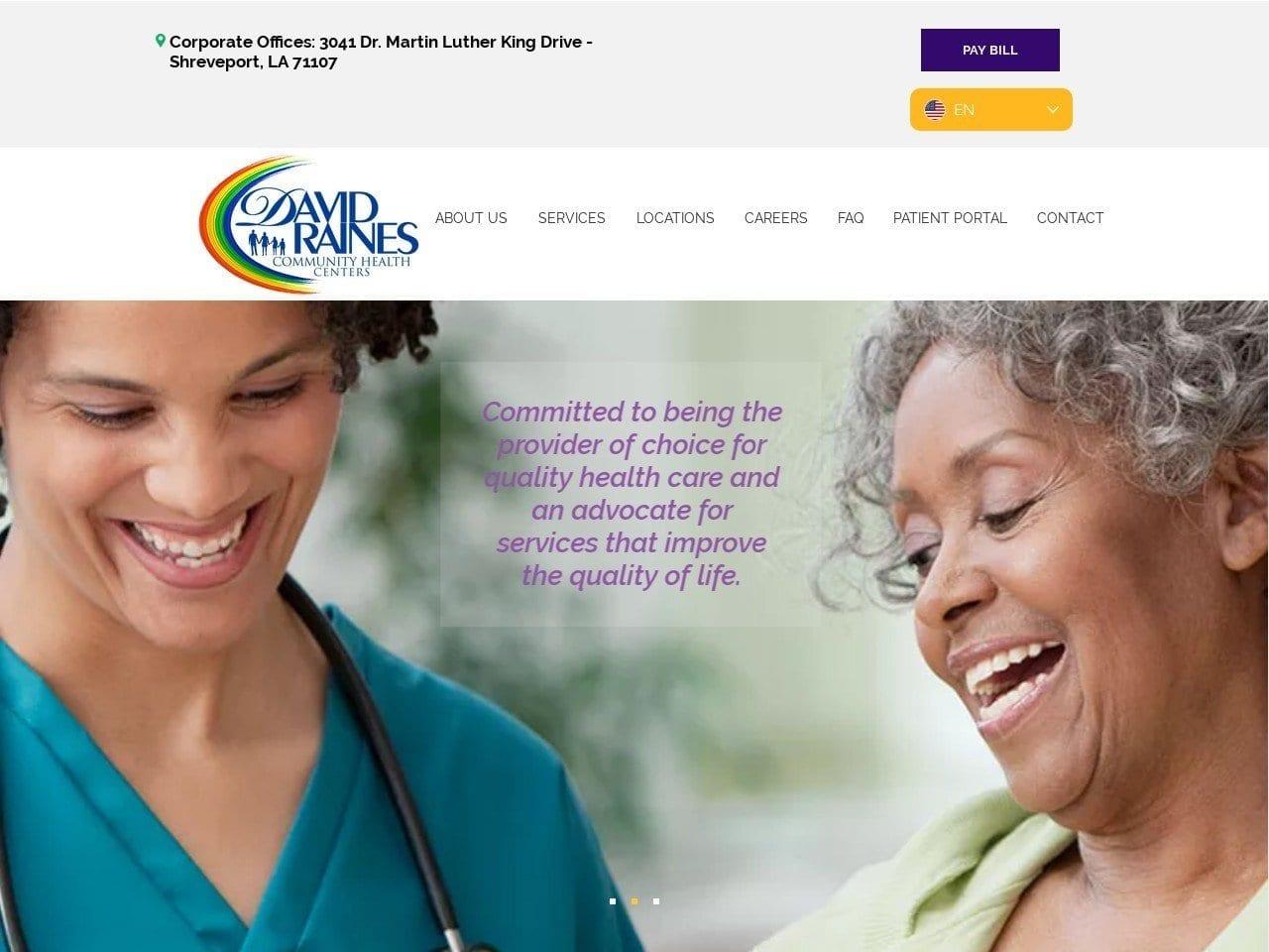 David Raines Community Health screenshot