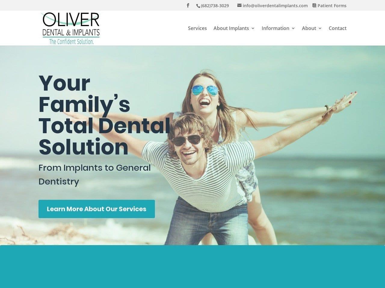 Oliver Dental Implants Oliver W L DDS screenshot