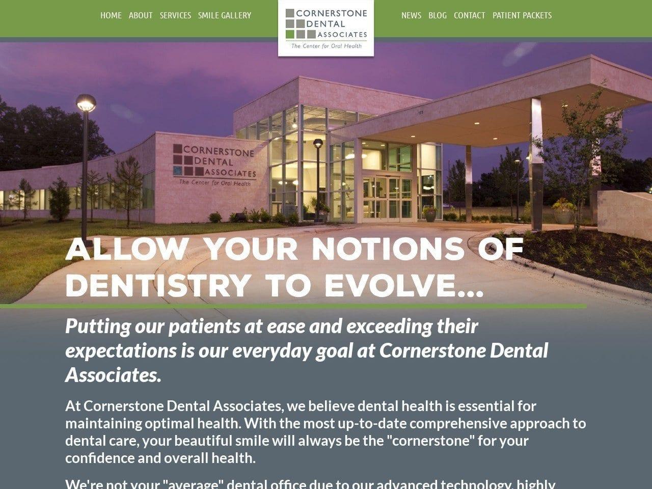 Cornerstone Dental Associates screenshot