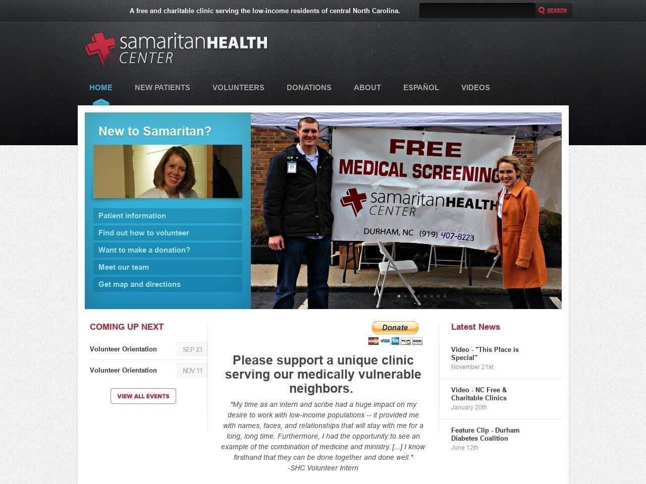 Samaritan Health Center screenshot