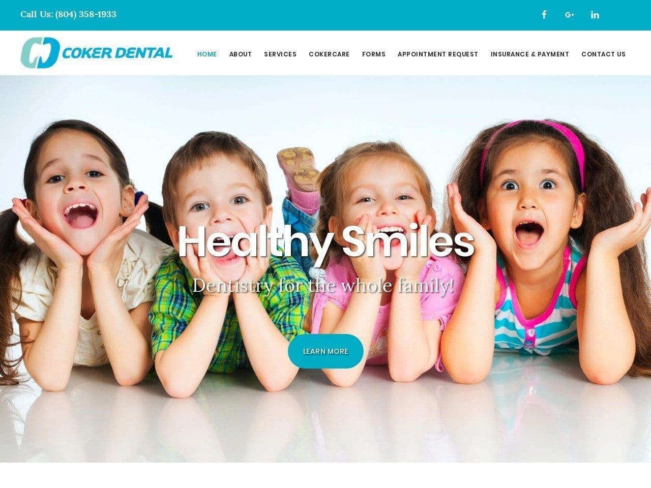 Dr. William L. Coker DDS screenshot