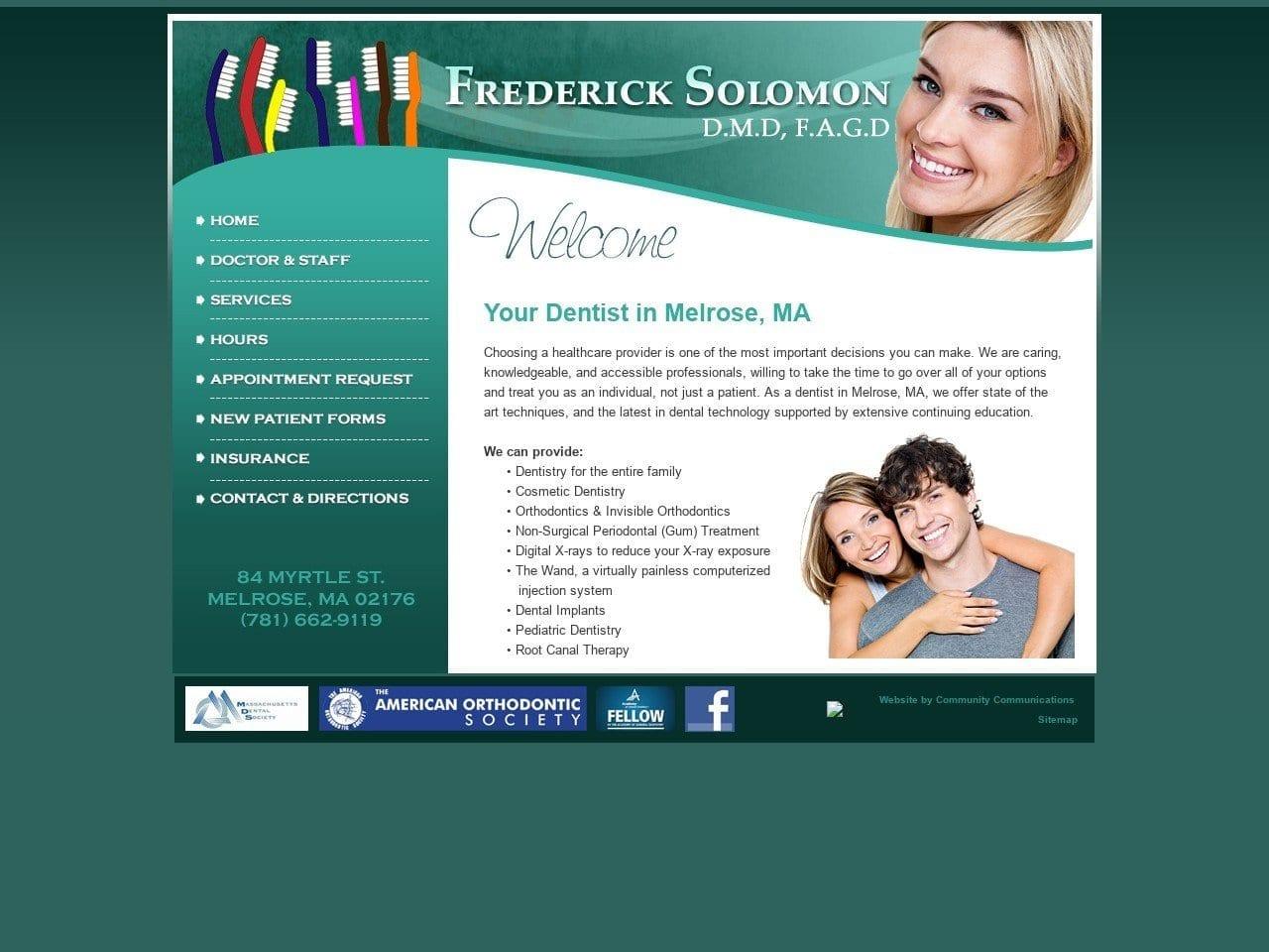 Dr. Frederick Solomon DMD