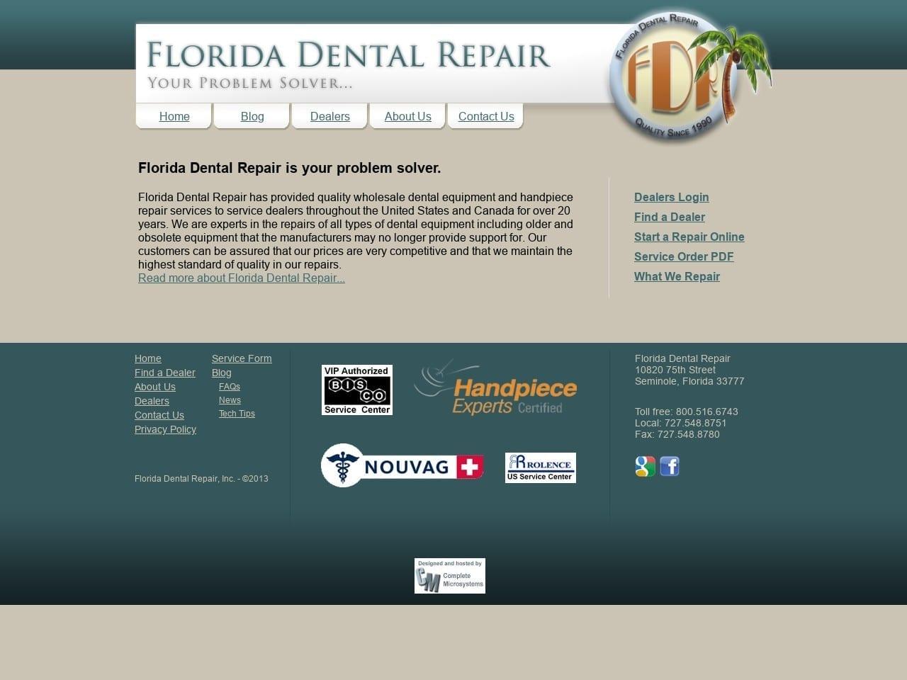 Florida Dental Repair Inc screenshot
