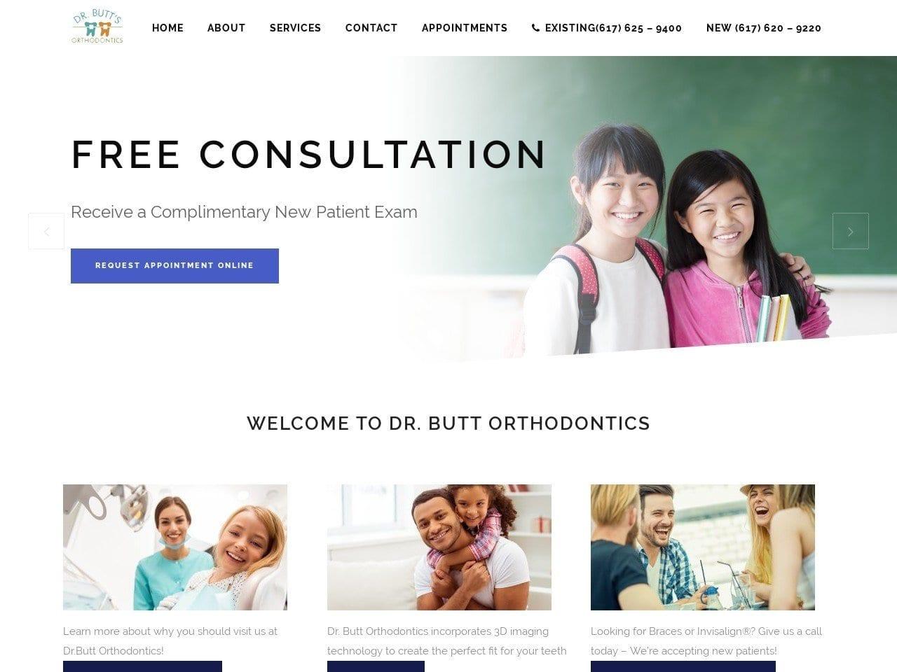 Dr. Butts Orthodontics screenshot
