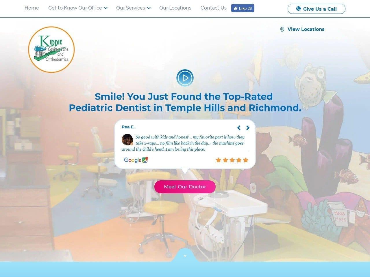 Kiddie Cavity Care & Orthodontics screenshot