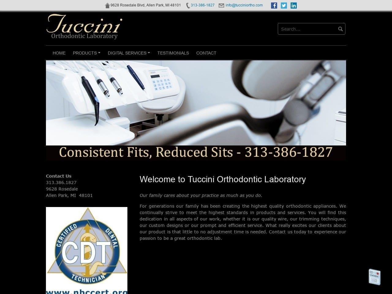 Tuccini Orthodontic Lab Inc