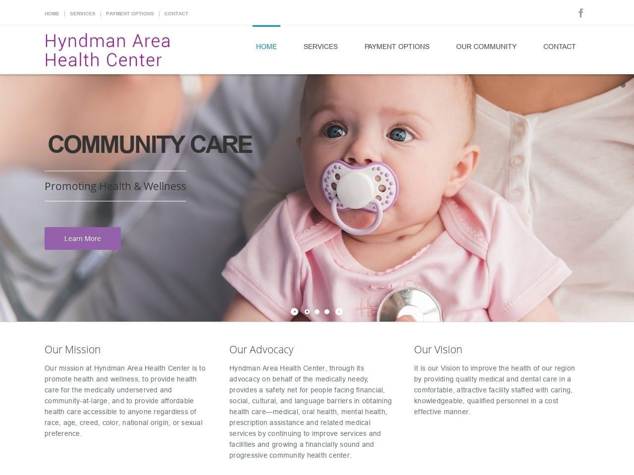 Hyndman Area Health Center screenshot