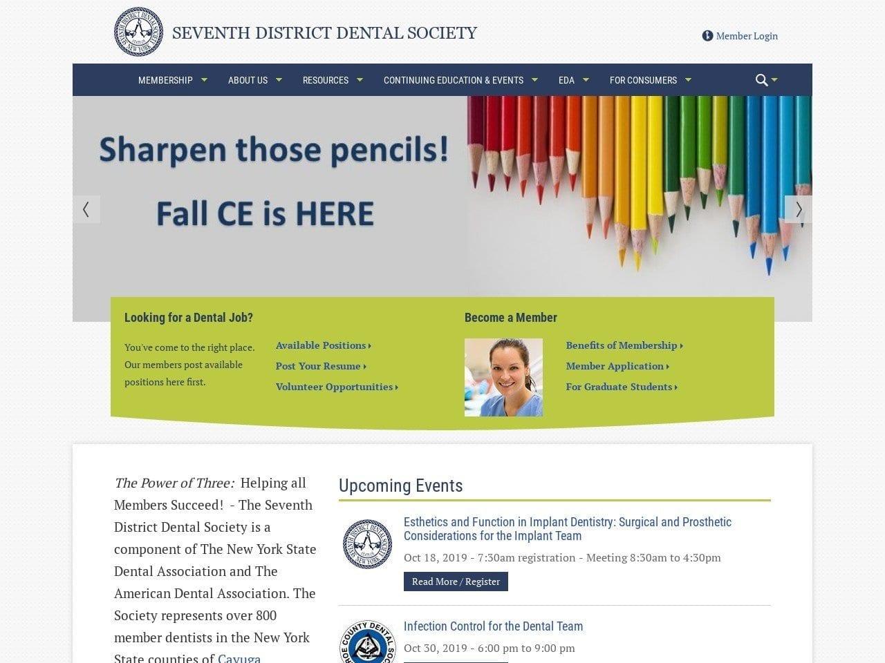 Monroe County Dental Society screenshot