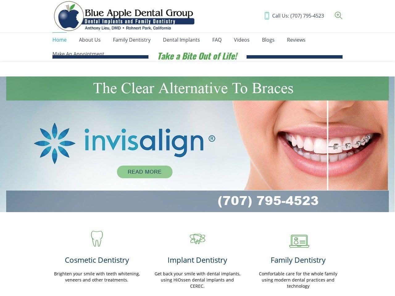 Blue Apple Dental Group screenshot