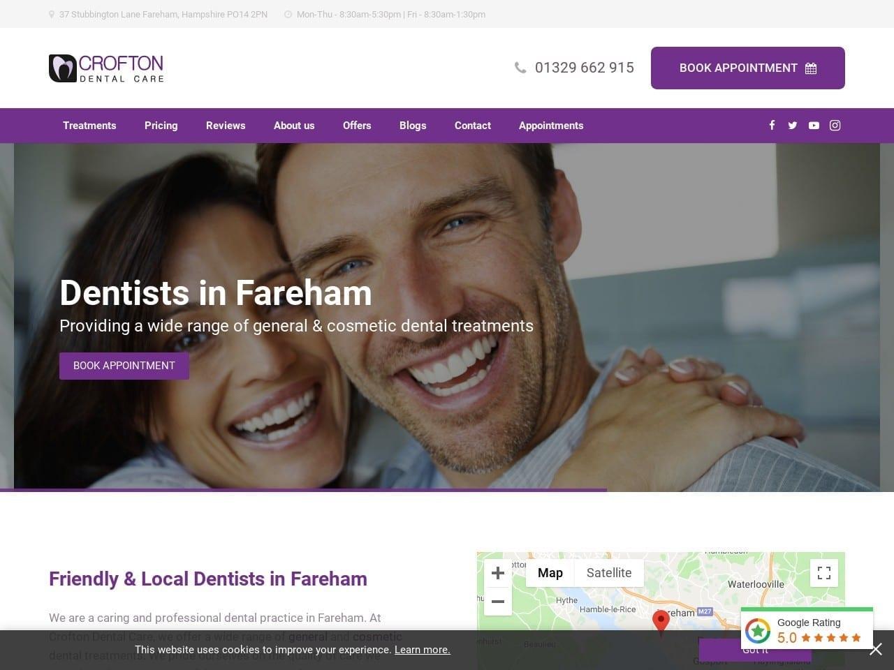 Crofton Dental Care screenshot