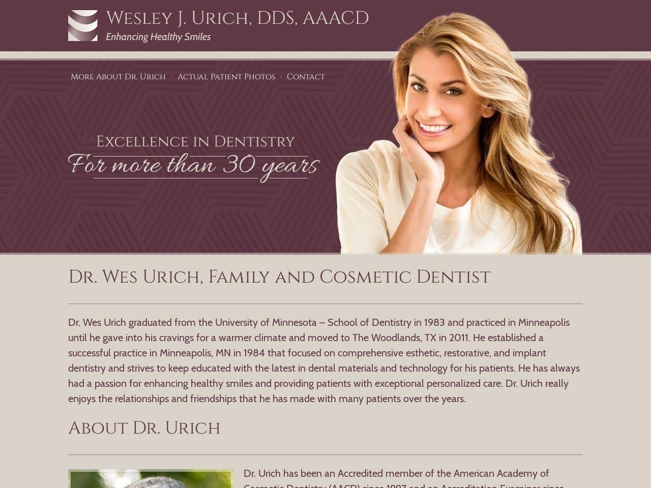 Wes Urich DDS