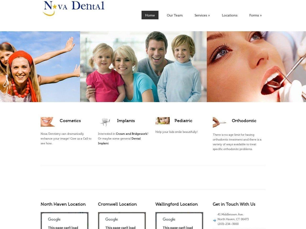 Nova Dental LLC Cheng Daniel J DDS screenshot