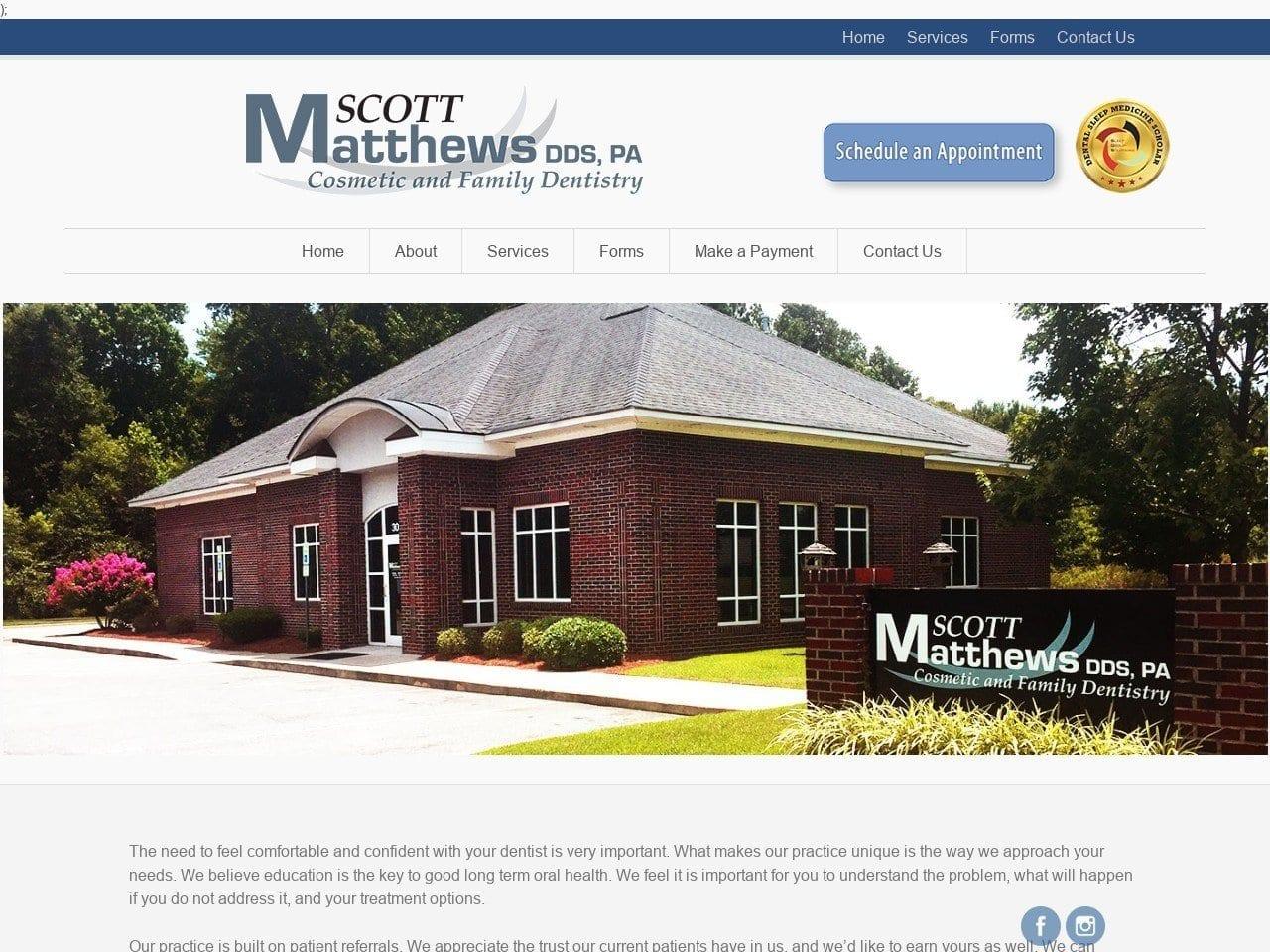 Scott B Matthews DDS PA
