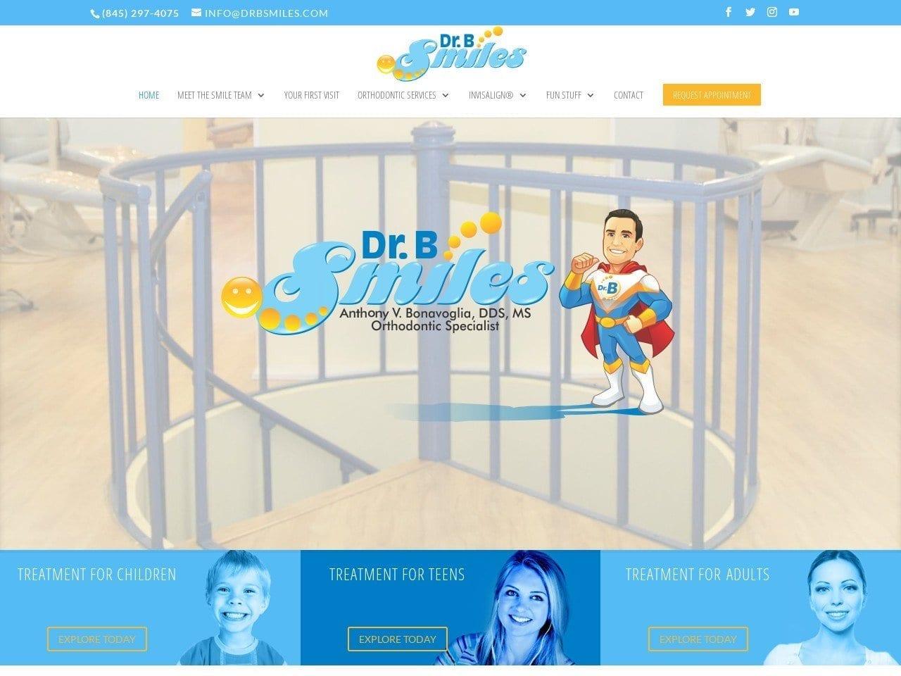 Bonavoglia Orthodontics screenshot