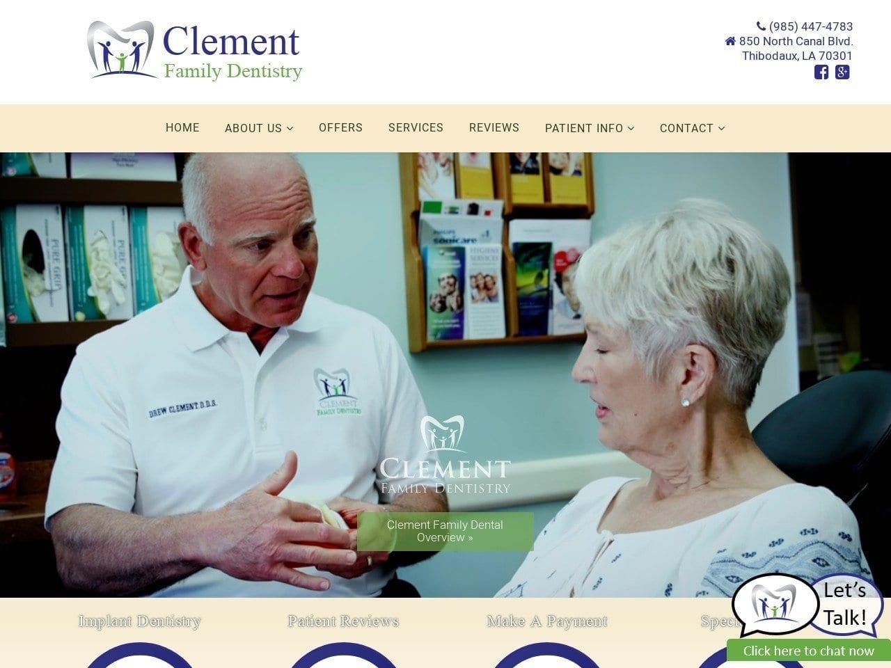 Clement Family Dentist screenshot