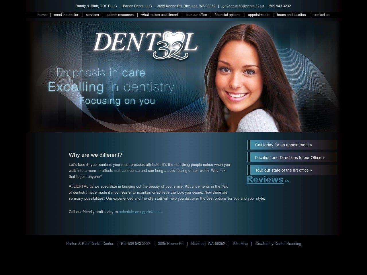 Randy N Blair DDS screenshot