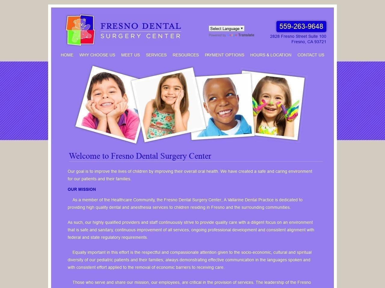 Fresno Dental Surgery Center screenshot