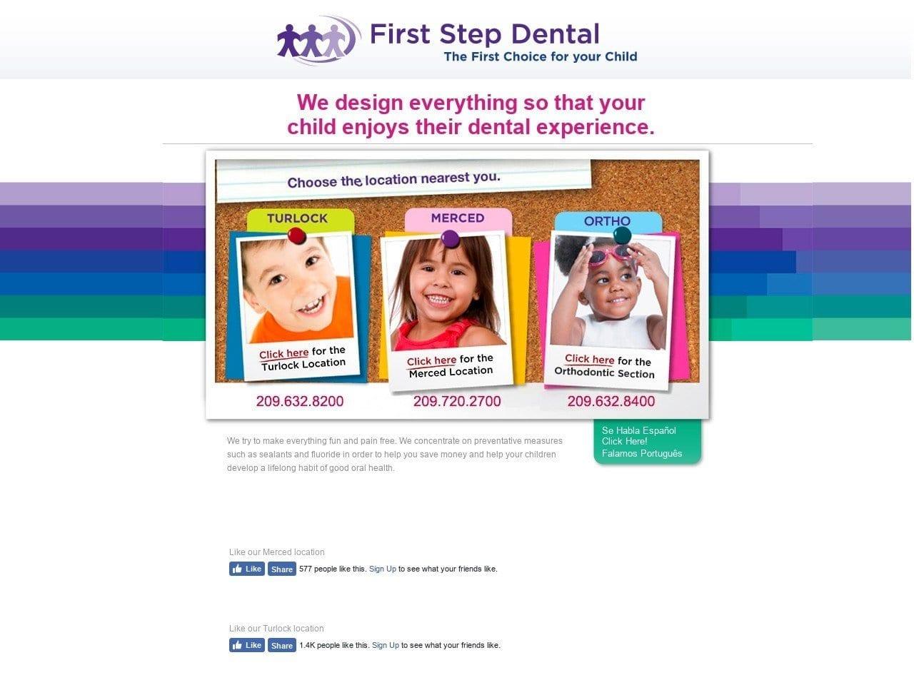 First Step Dental Turlock screenshot
