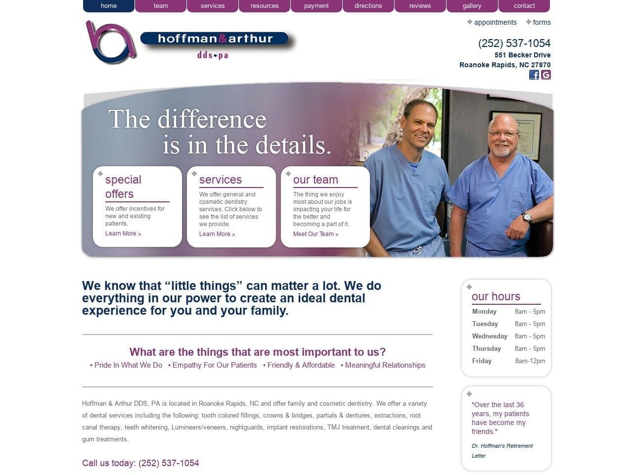 Hoffman & Arthur DDS PA