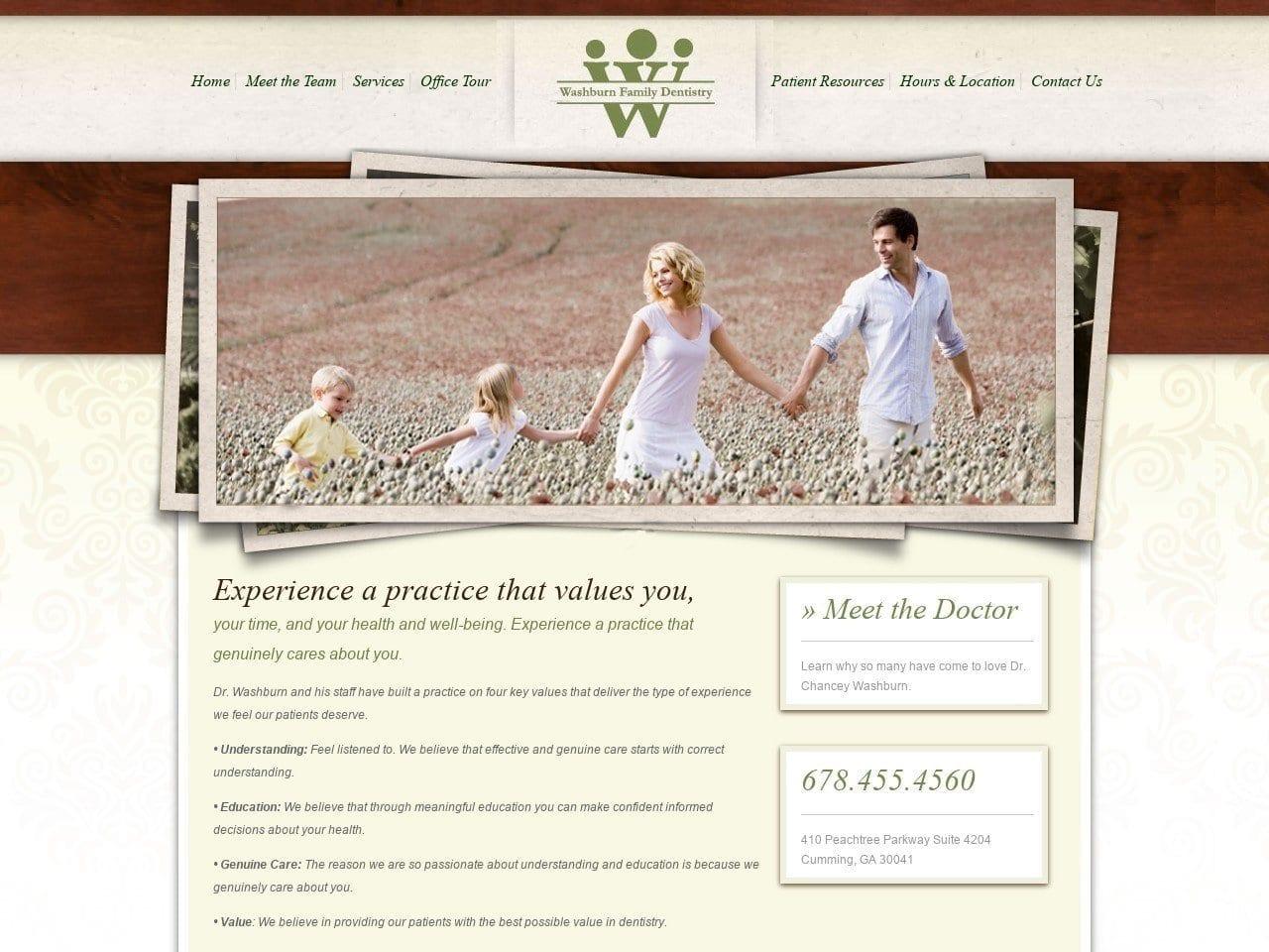 Washburn Family Dentistry Washburn Chancey DDS