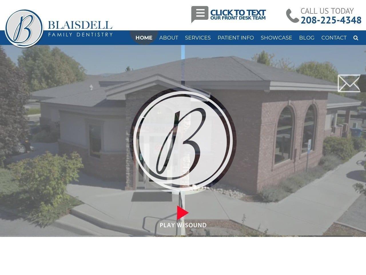 Blaisdell Family Dentistry screenshot