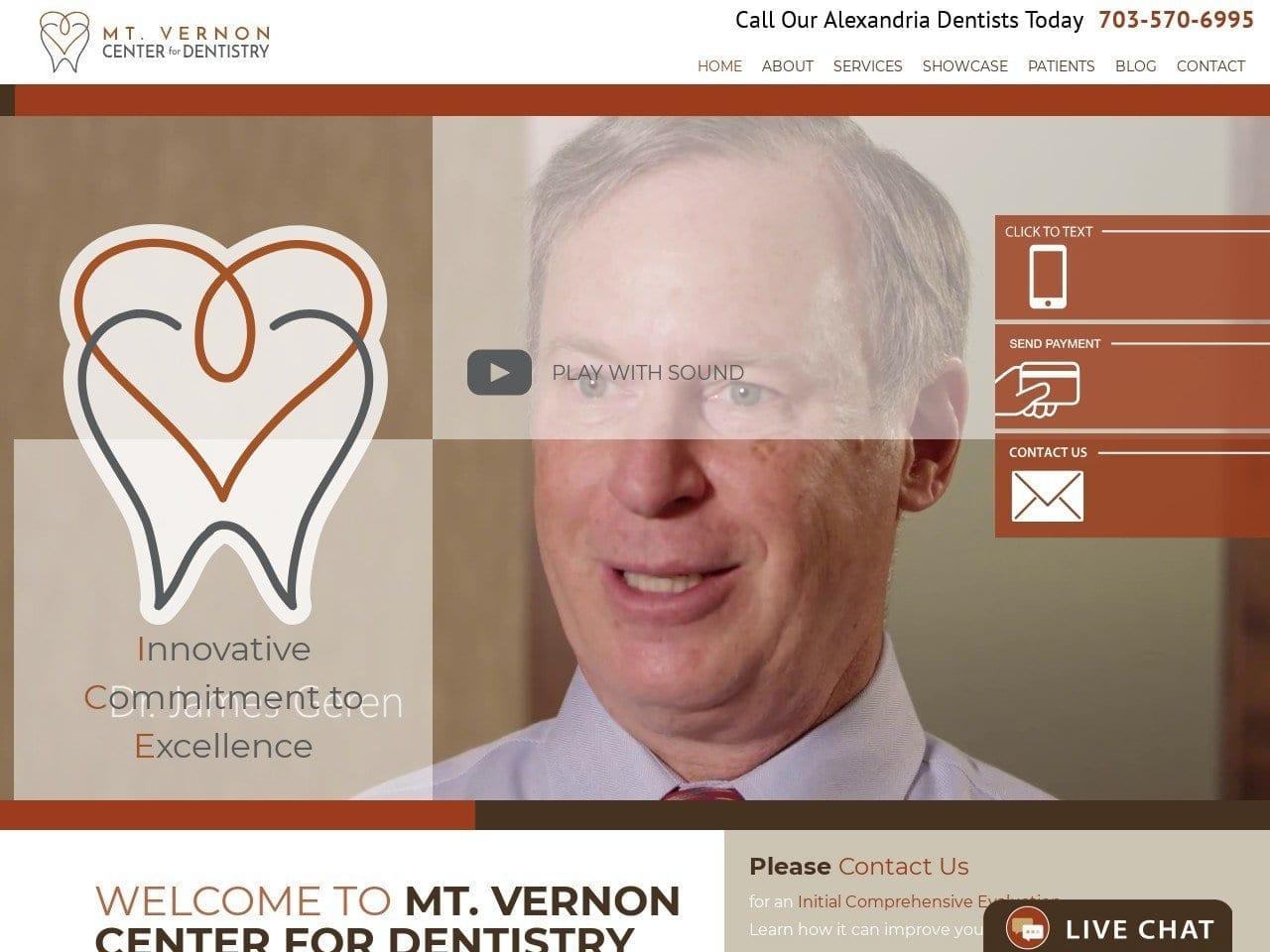 Dr. James D. Geren DDS screenshot