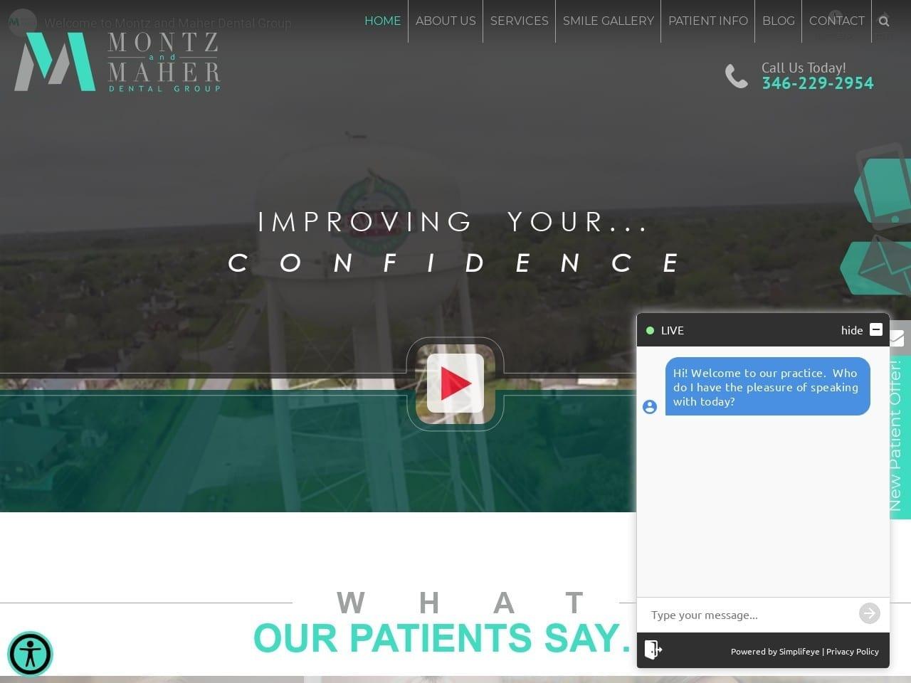 Dr. David C. Montz DDS screenshot