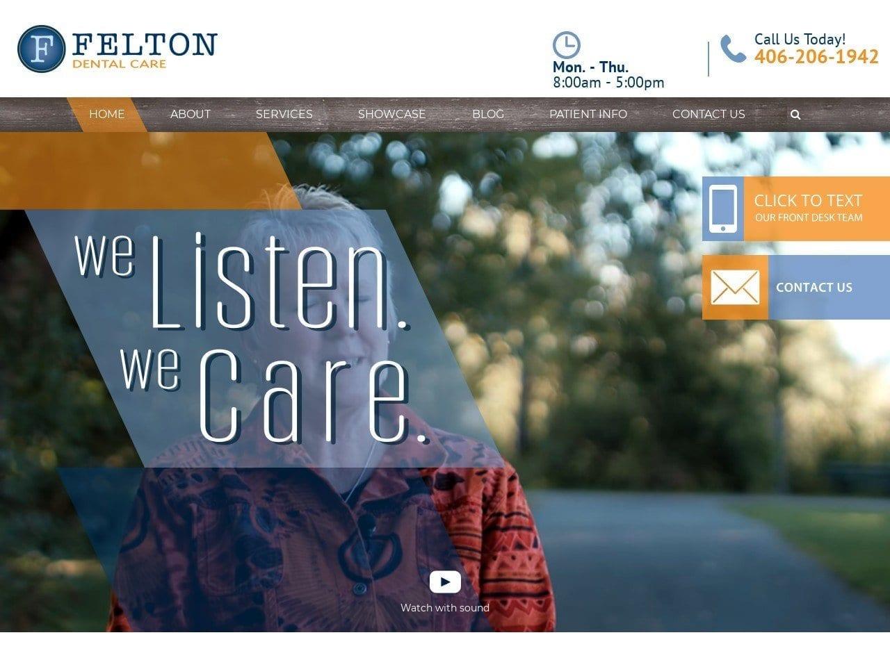 Felton Dental Care screenshot