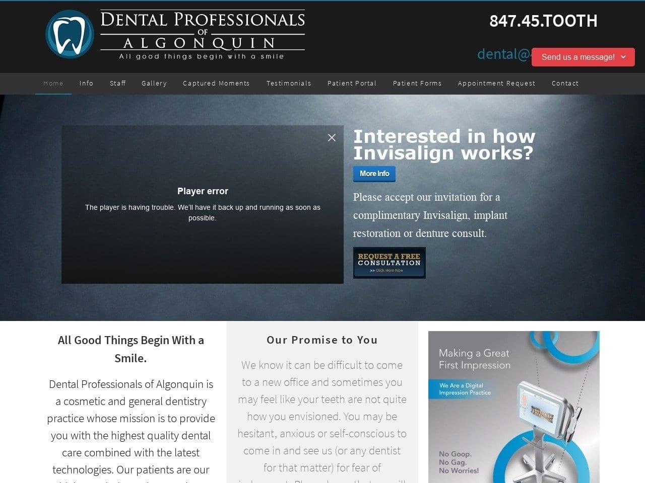 Dental Professionals Of Algonquin screenshot