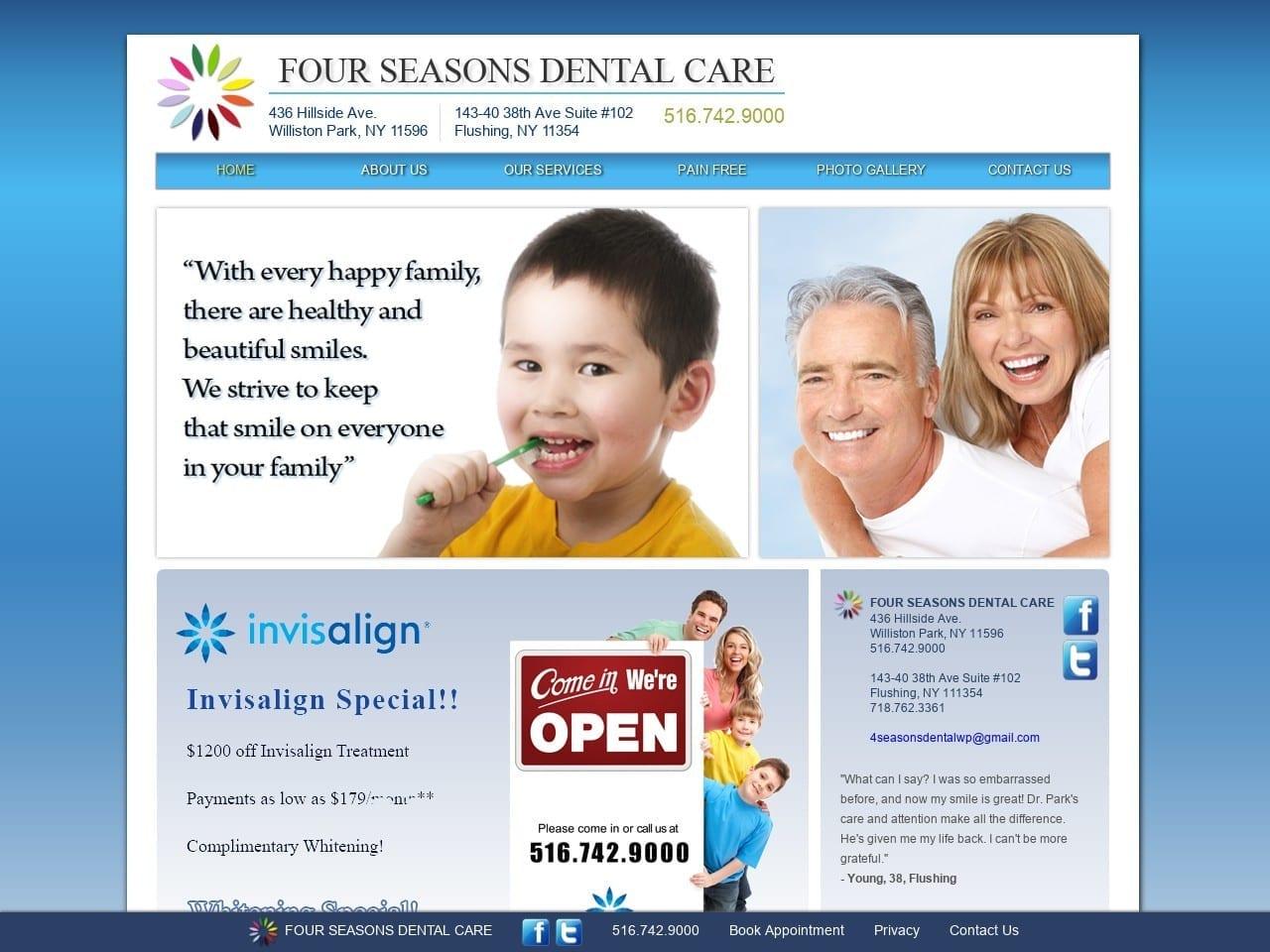 Four Seasons Dental Care PLLC screenshot