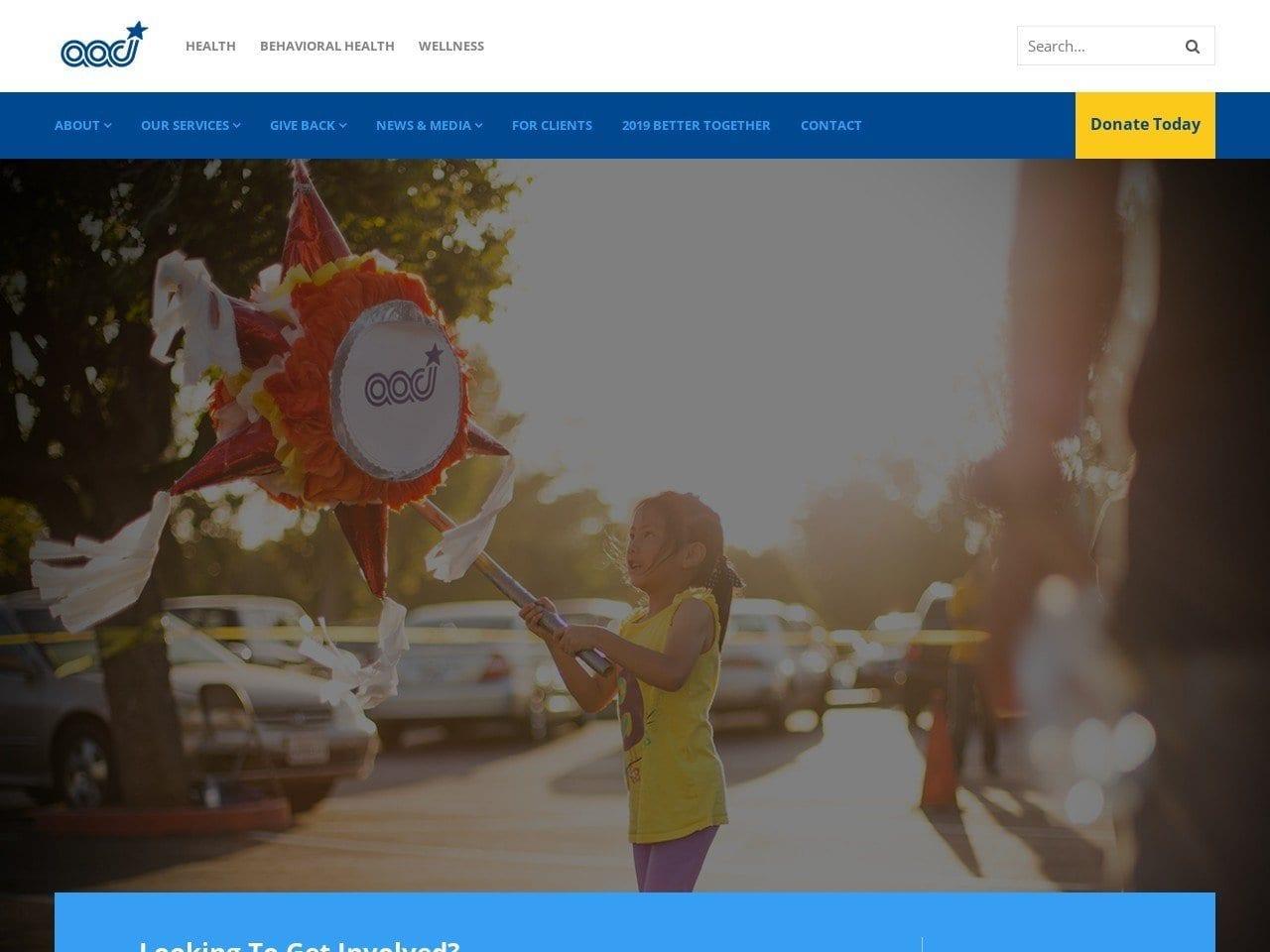 Asian Americans for Community Involvement screenshot