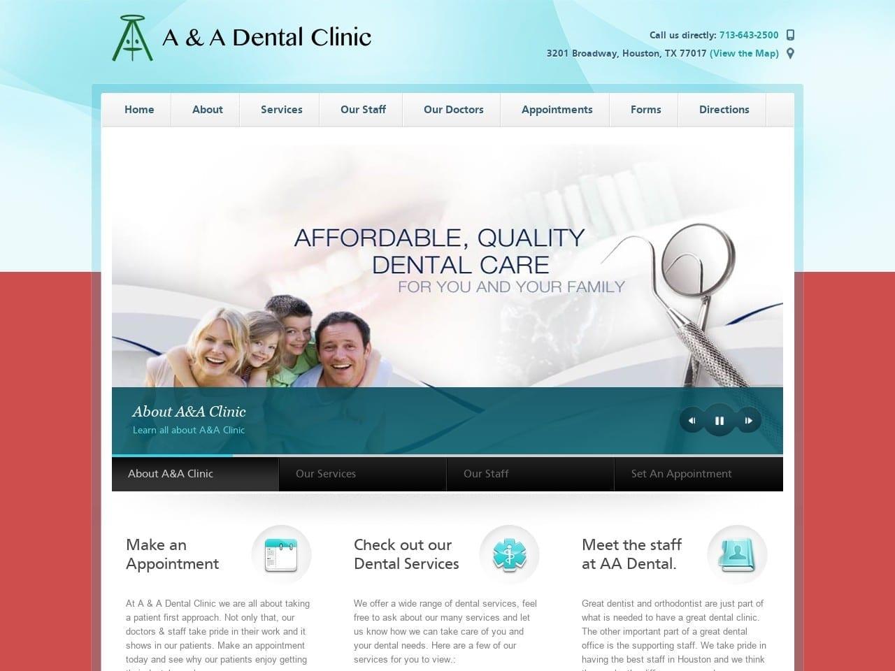 A & A Dental Clinic screenshot