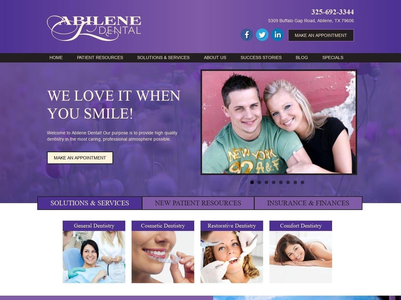 Abilene Dentist screenshot