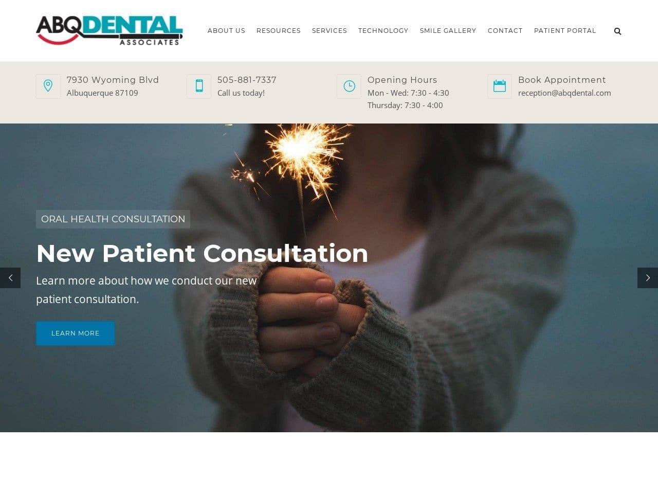 Dr. Daniel L. Martinez DDS screenshot