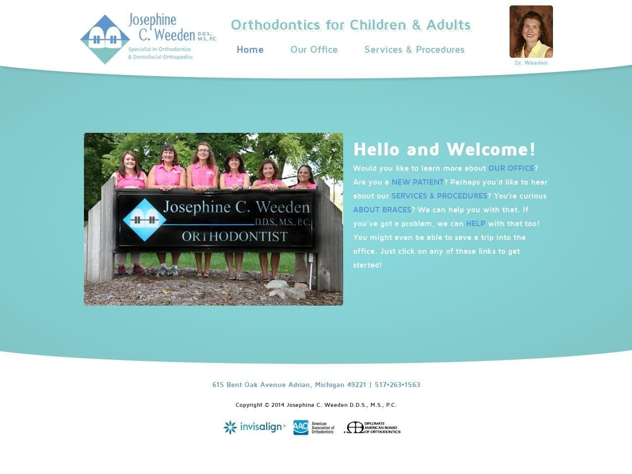Dr. Josephine C. Weeden DDS