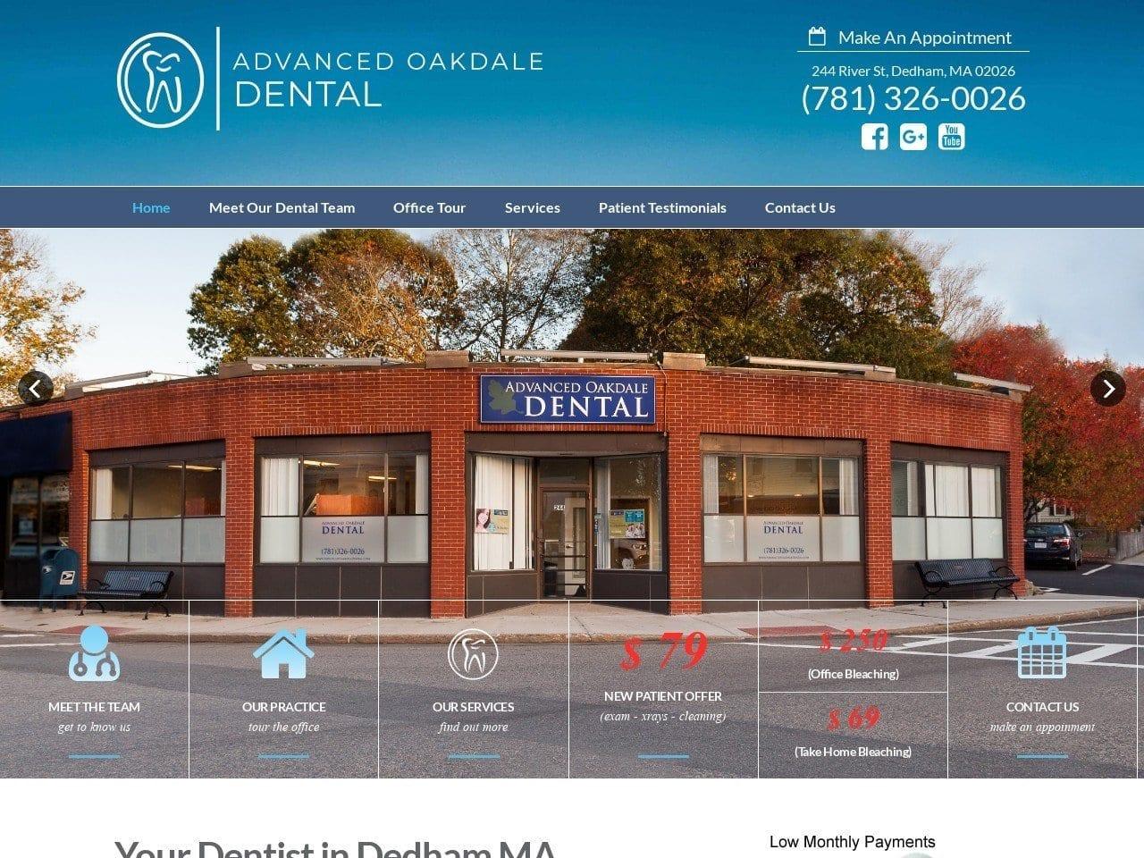 Advanced Oakdale Dental screenshot