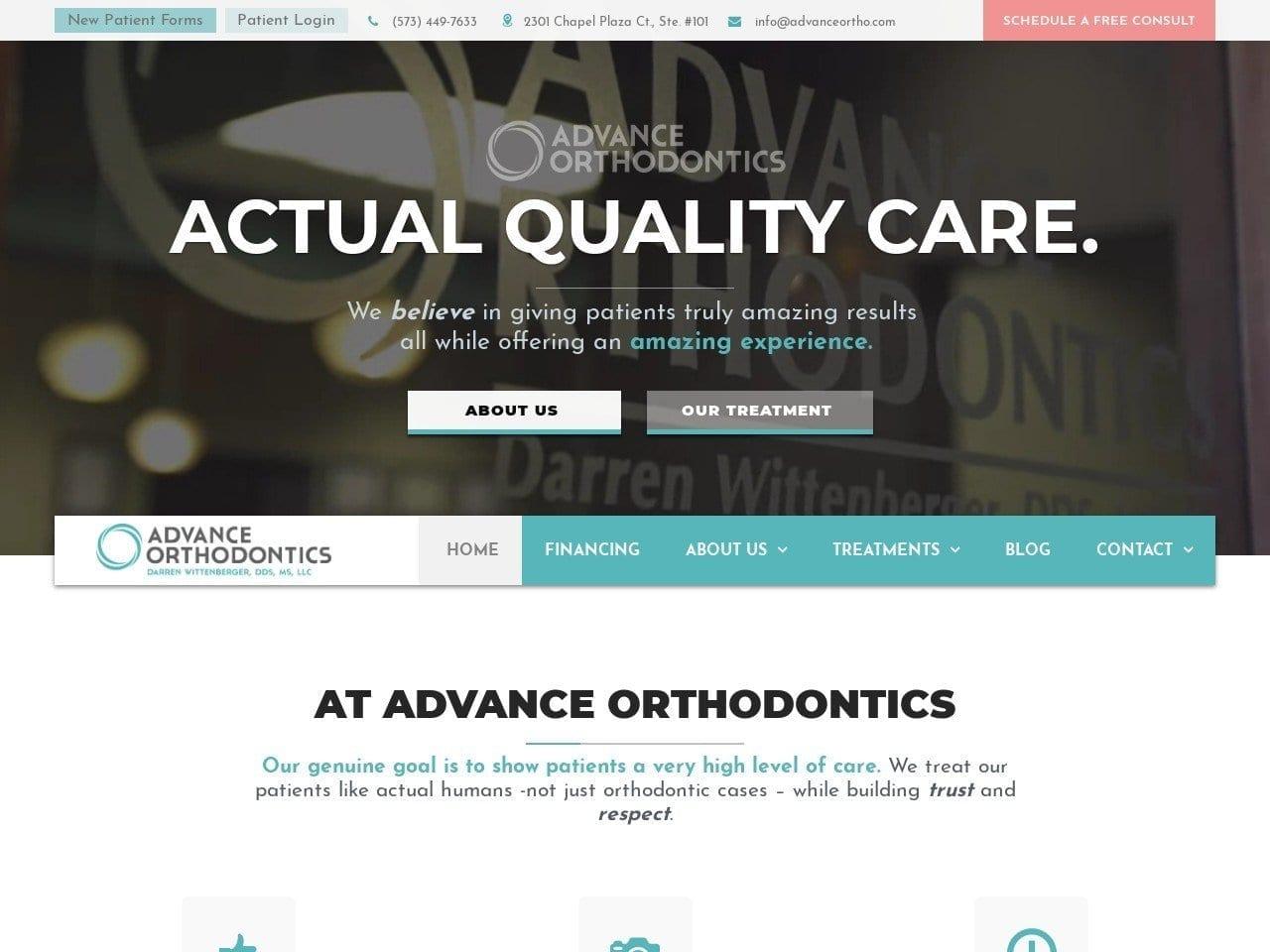 Advance Orthodontics screenshot