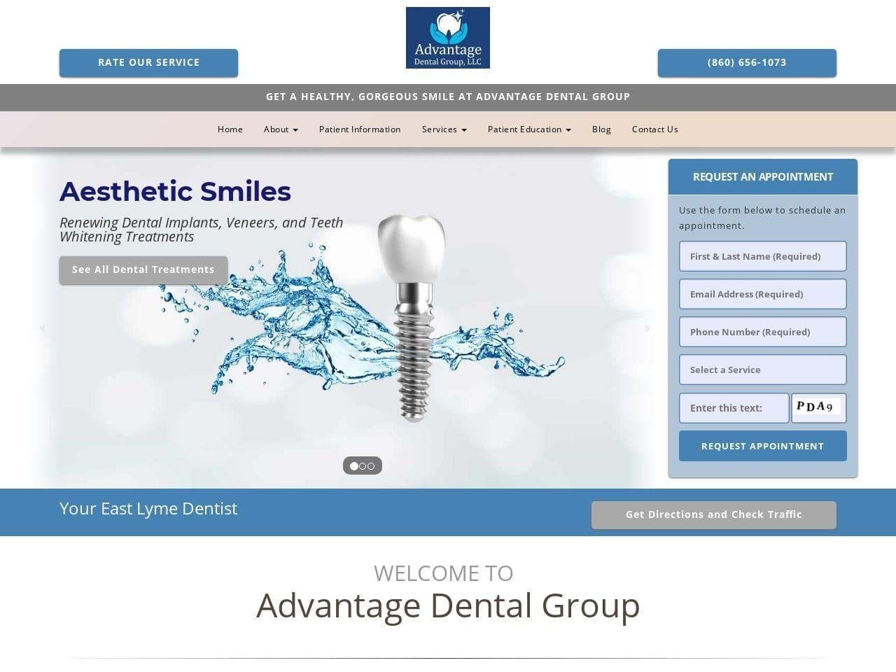 Advantage Dental Group LLC screenshot