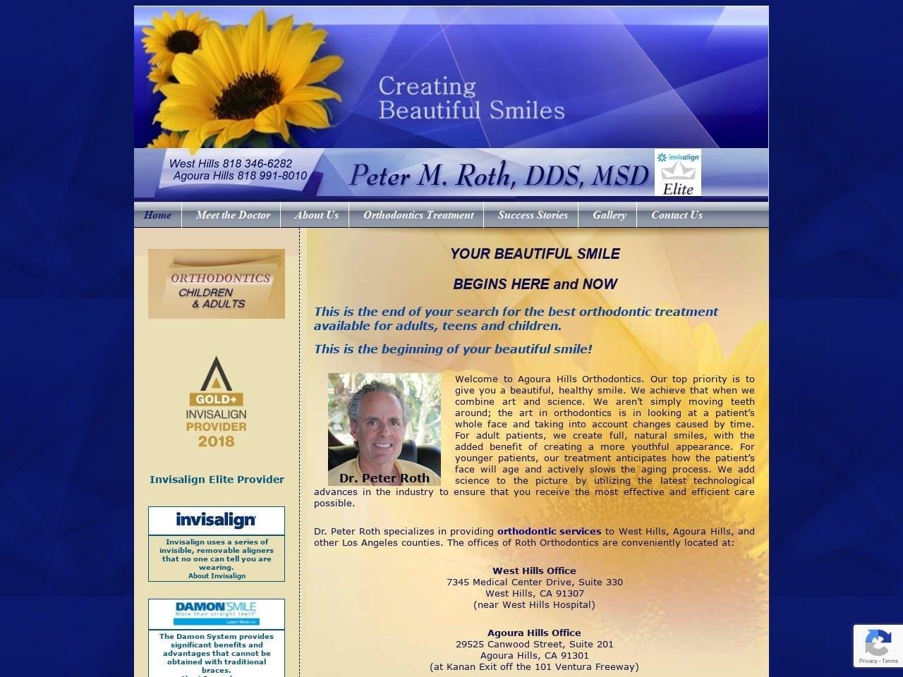 Roth Orthodonics screenshot