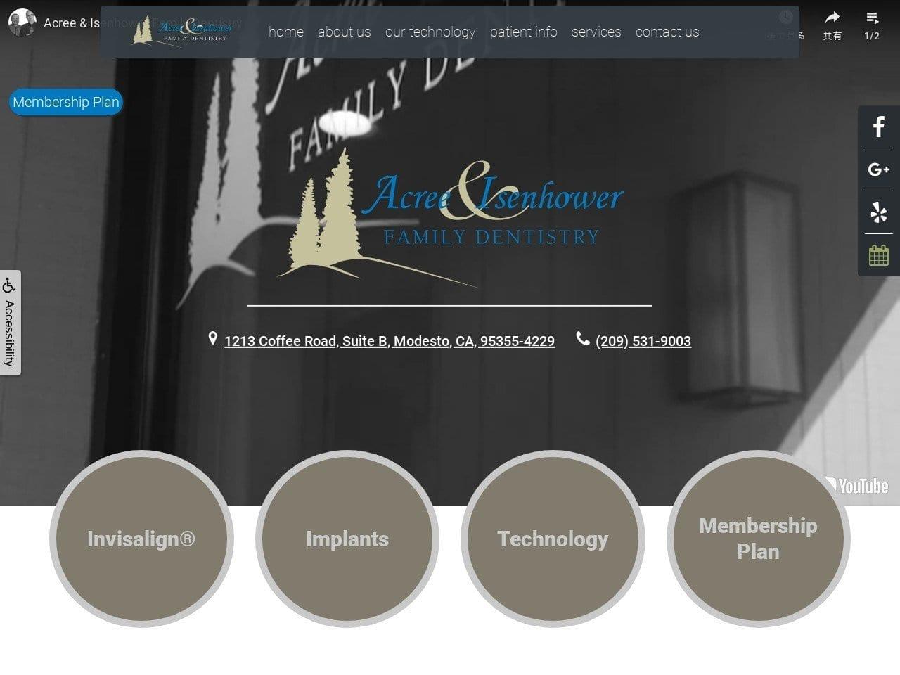 Acree & Isenhower Family Dentistry screenshot
