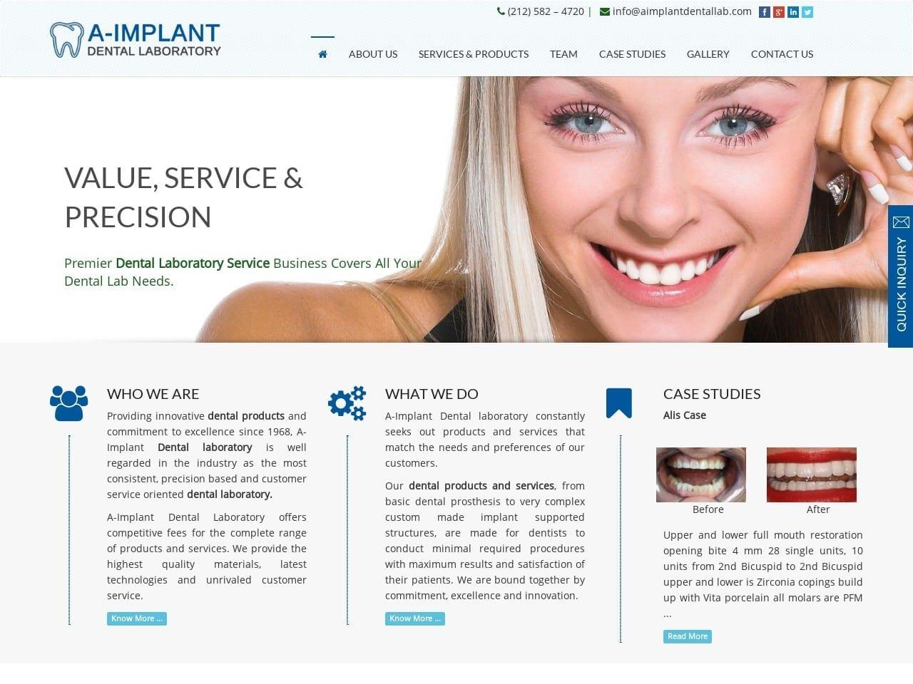 Aimplant Dental Lab screenshot