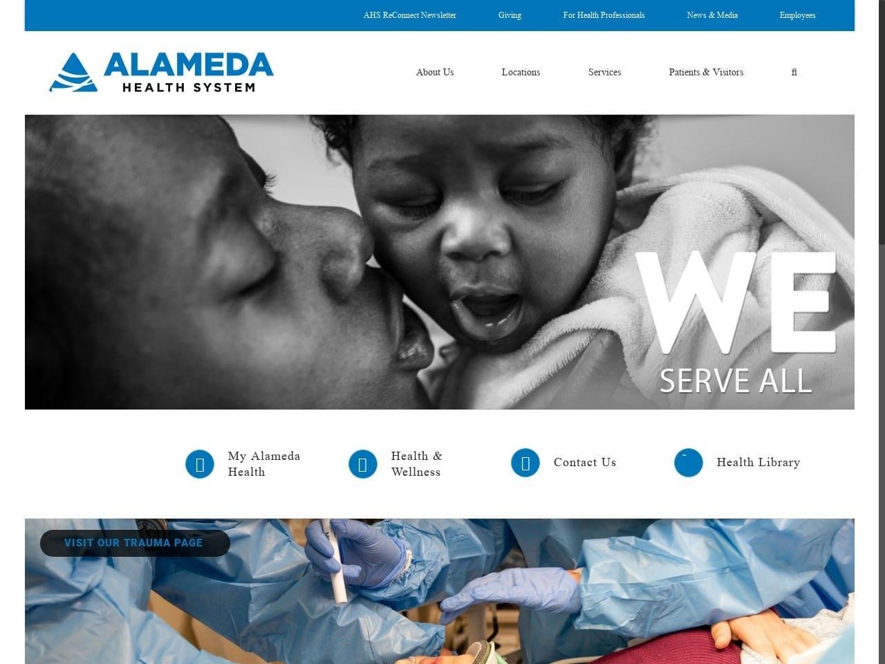 Alameda County Medical Center screenshot