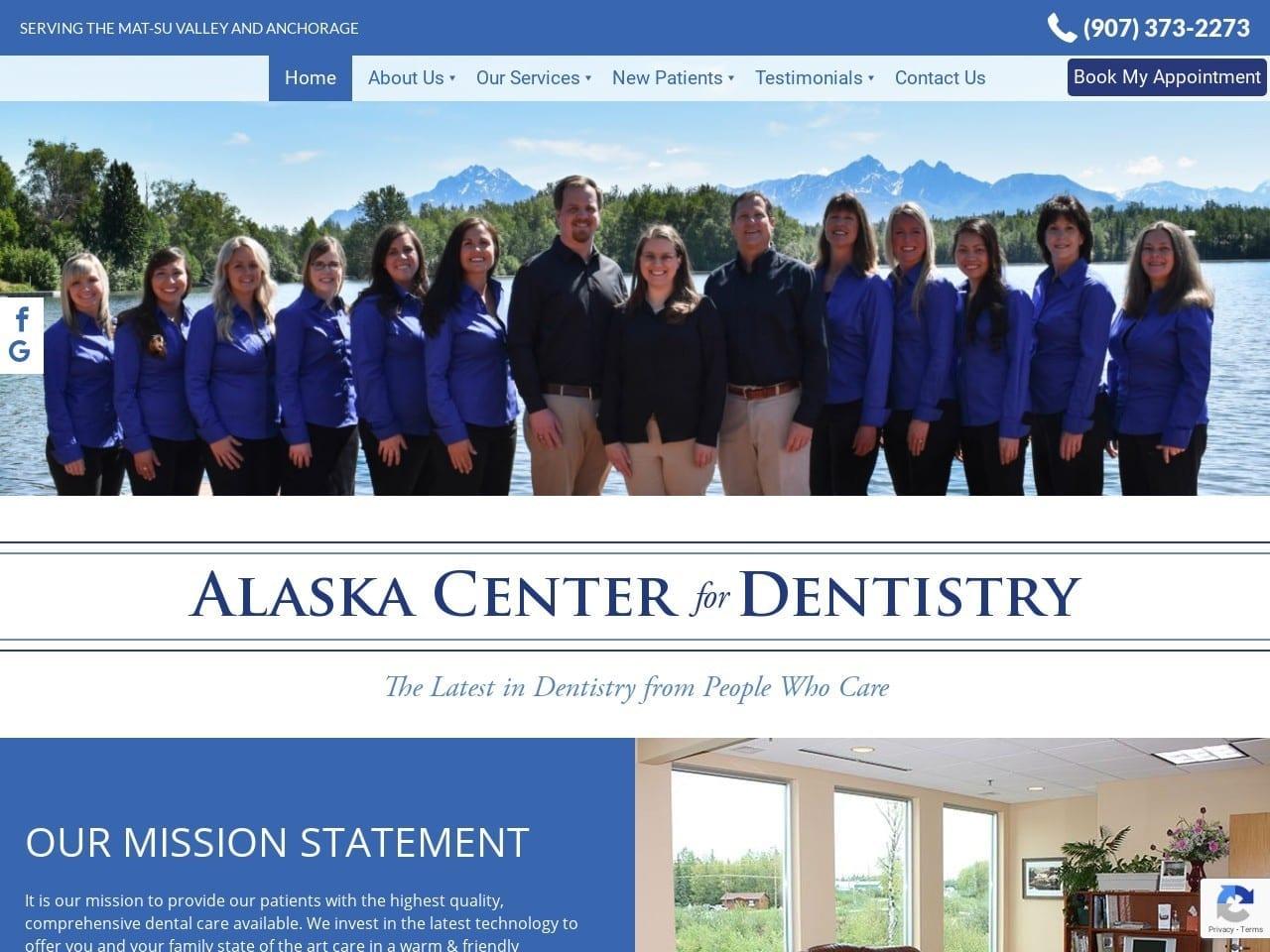 Alaska Center For Dentist screenshot
