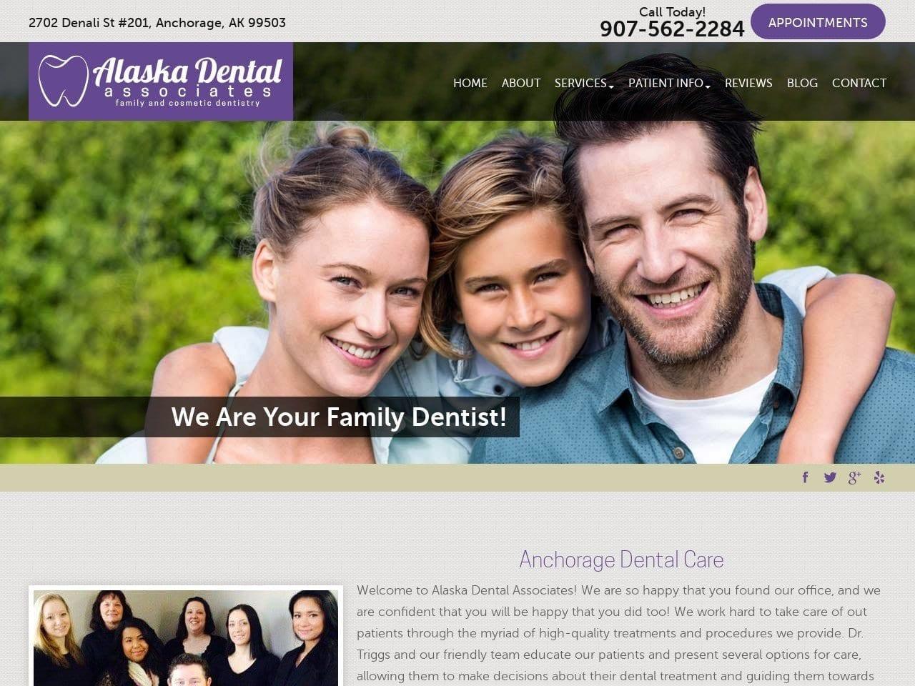 Alaska Dental Associates Inc screenshot