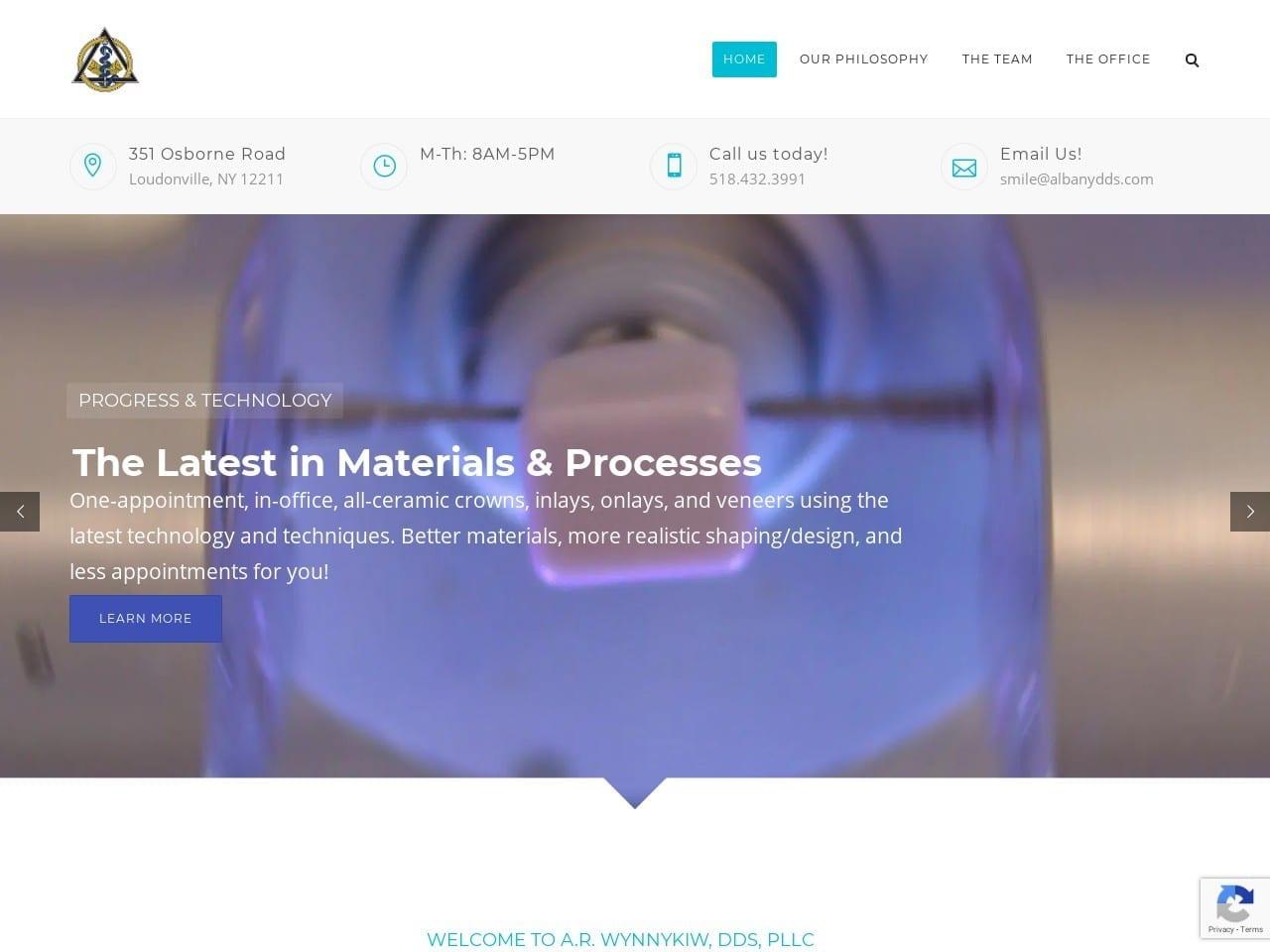 A.R. Wynnykiw DDS PLLC screenshot