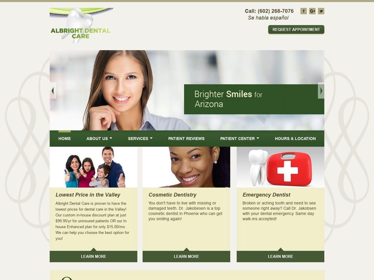 Albright Dental Care screenshot