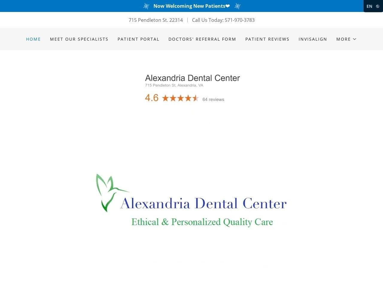 Alexandria Dental Center screenshot
