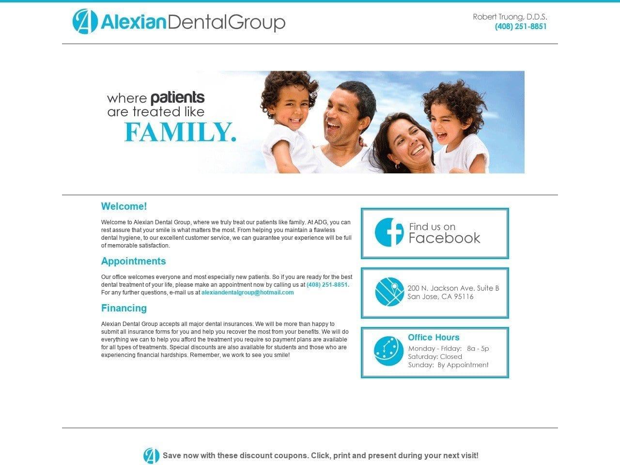 Alexian Dental Group screenshot