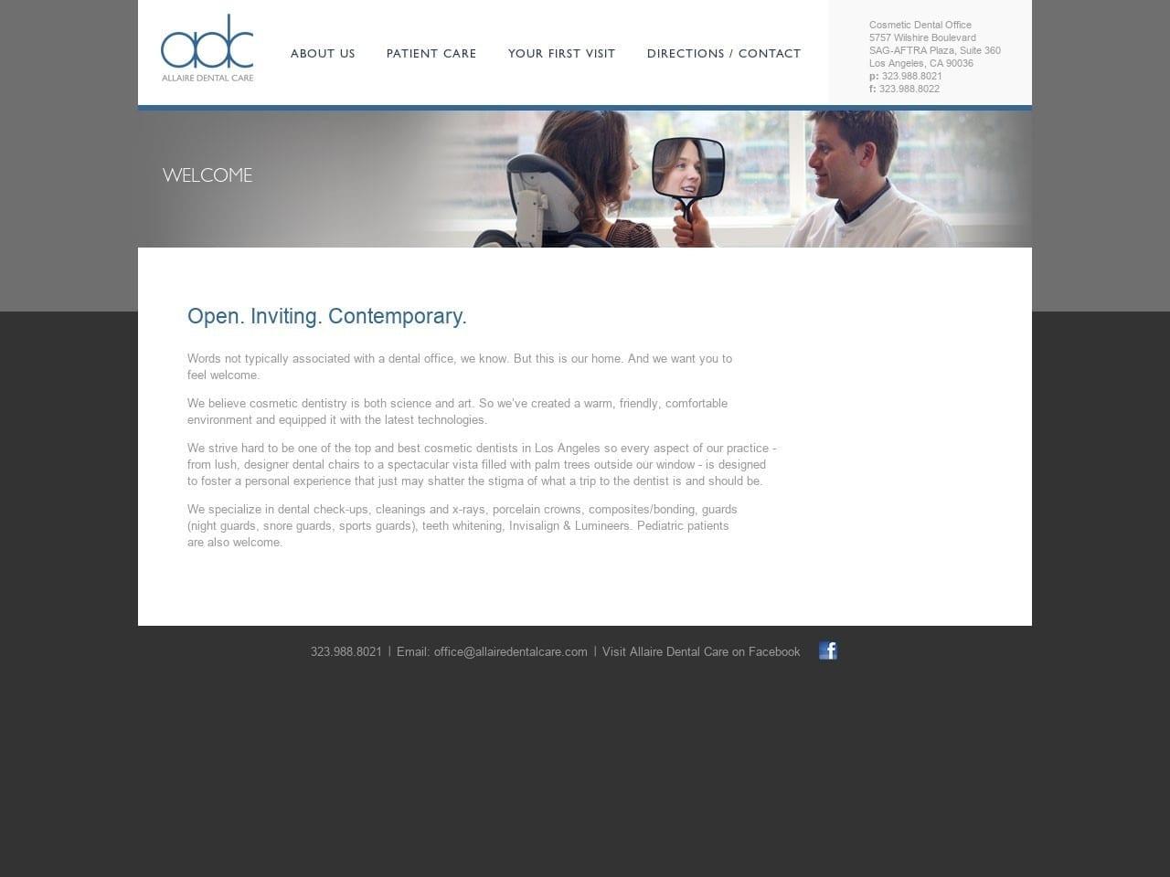 Allaire Dental Care screenshot