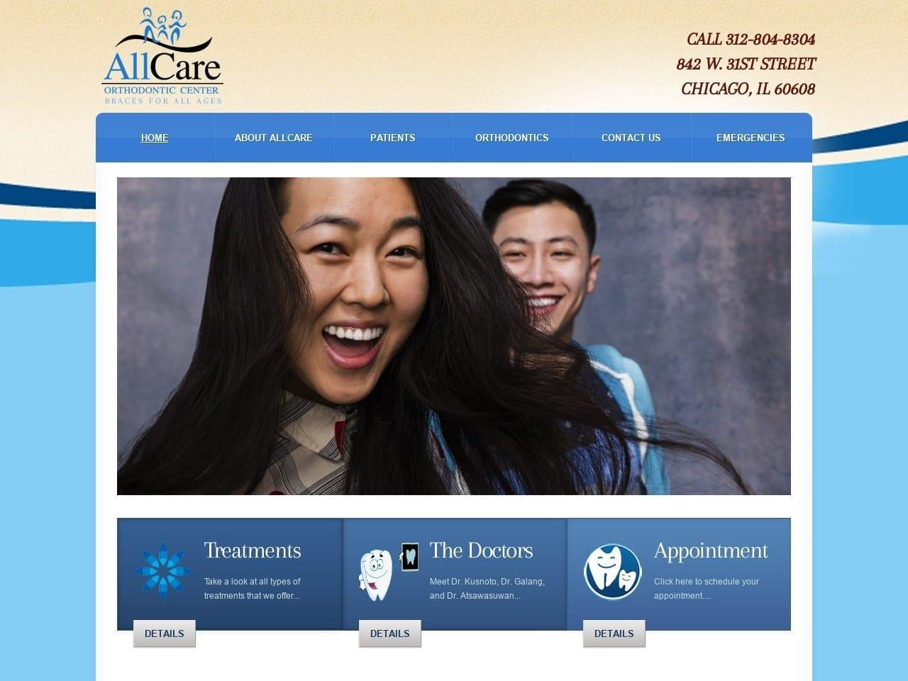 AllCare Orthodontic Center screenshot